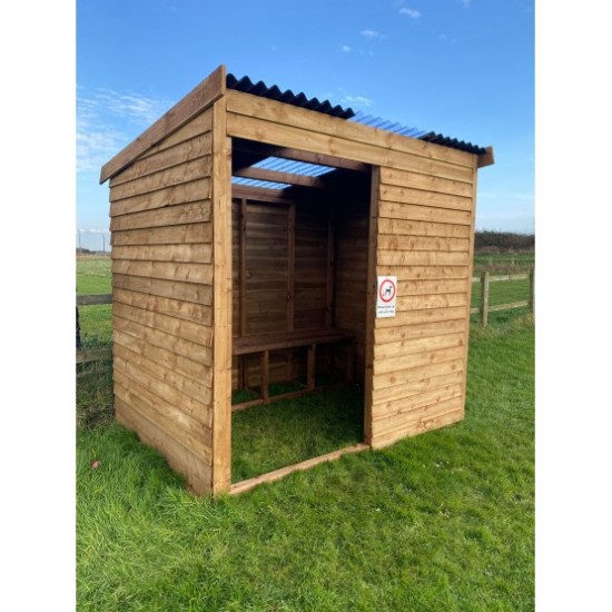 12x12 dog walking shelter