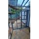 6FT X 6FT X 8FT High Lean to Three Sided Catio Enclosure 