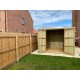 10ft x 8ft Wooden Pent Heavy Duty Shed