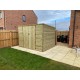 10ft x 8ft Wooden Pent Heavy Duty Shed