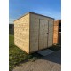  8ft x 8ft Wooden Pent Heavy Duty Shed