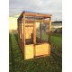 Luxury Cat Run With Raised Sleeping Box 4ft x 8ft