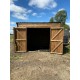 12ft x 12ft Animal  Horse Field Shelter / Stable - Options of Skids, Overhang, Kickboards, Doors & More