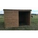 12ft x 12ft Animal  Horse Field Shelter / Stable - Options of Skids, Overhang, Kickboards, Doors & More