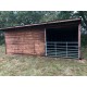 24ft x 12ft Animal Horse Field Shelter / Stable - Options of Skids, Overhang, Kickboards, Doors & More